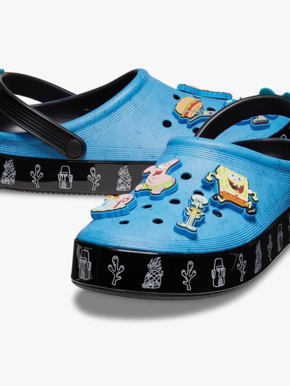 Crocs Spongebob, Men's, US 16, Blue
